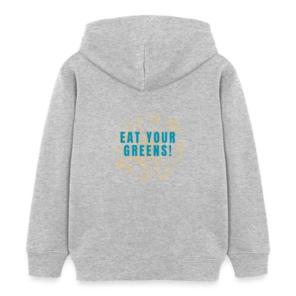 GASTROKIDS Kinder Bio-Hoodie CREW - Grau meliert