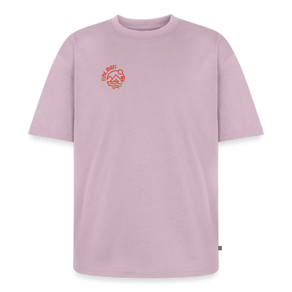 Vanlife Unisex Premium Oversized Bio T-Shirt Firepit - Altrosa