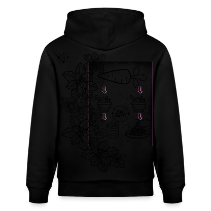 FINE.MAFI Unisex Bio-Hoodie Zero Waste - Schwarz