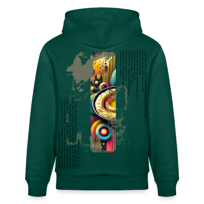 FOOD LOVE Unisex Bio-Hoodie Hummus - Forest