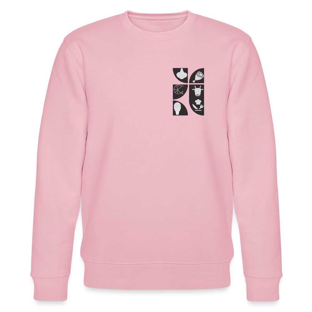 Food Couture Unisex Bio-Sweatshirt - Hellrosa