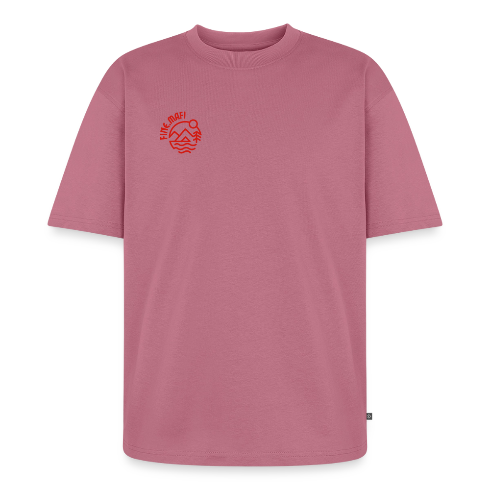 Vanlife Unisex Premium Oversized Bio T-Shirt Coffee - Mauve