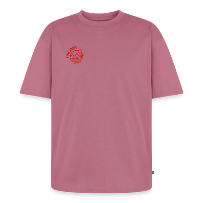 Vanlife Unisex Premium Oversized Bio T-Shirt Coffee - Mauve