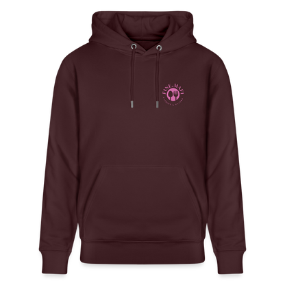 FOOD LOVE Unisex Bio-Hoodie DIGGA - Maroon