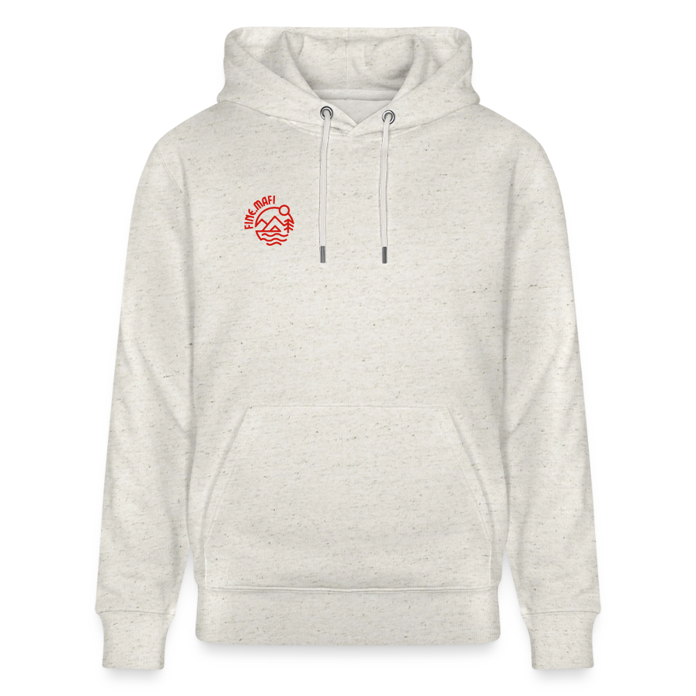 Vanlife Unisex Bio-Hoodie Coffee - Beige meliert