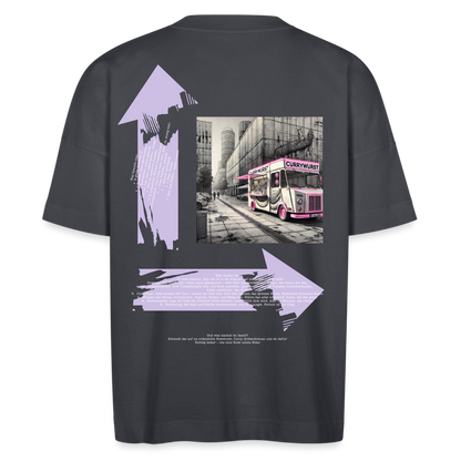 FINE.MAFI Unisex Oversized Bio-T-Shirt – Modell „CW“ - Indigoblau
