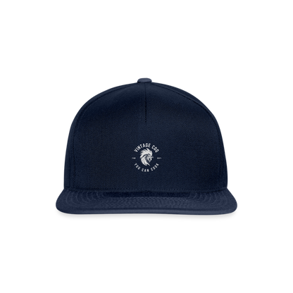 Snapback Cap Coq au Vin - Navy/Navy