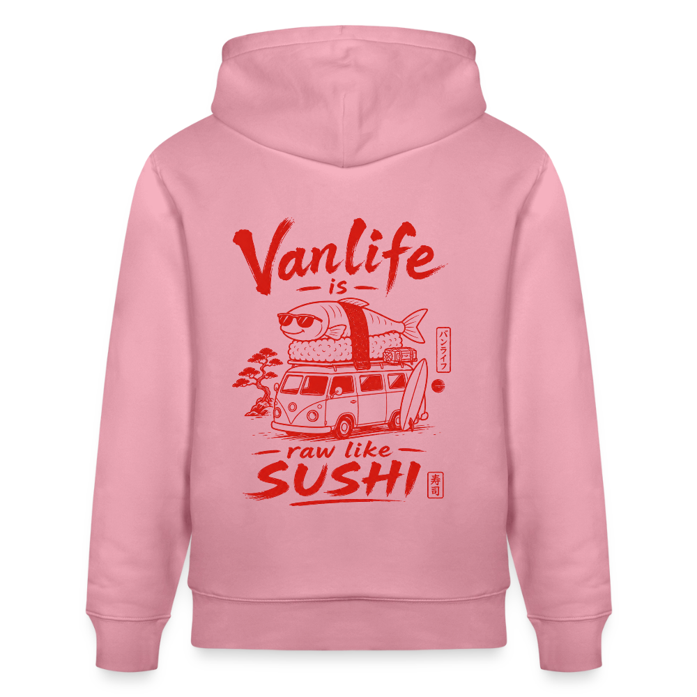 Vanlife Unisex Bio-Hoodie Sushi - Lila Traum