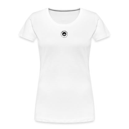 Frauen Premium Bio T-Shirt Hummus - Weiß