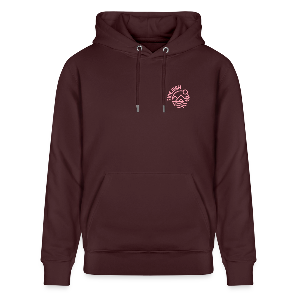 Vanlife Unisex Bio-Hoodie F.CK Normal - Maroon