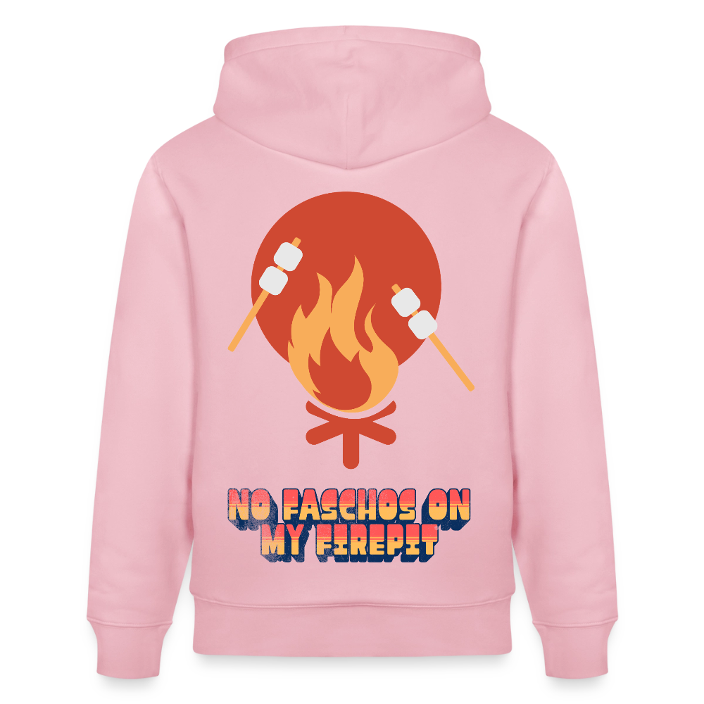 Vanlife Unisex Bio-Hoodie Firepit - Hellrosa