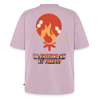 Vanlife Unisex Premium Oversized Bio T-Shirt Firepit - Altrosa