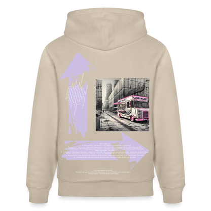 FOOD LOVE Unisex Bio-Hoodie CW - Beige