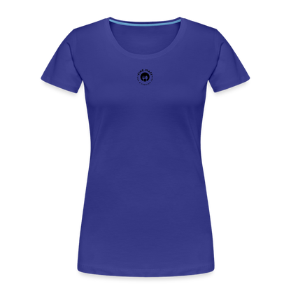 Frauen Premium Bio T-Shirt Hummus - Königsblau