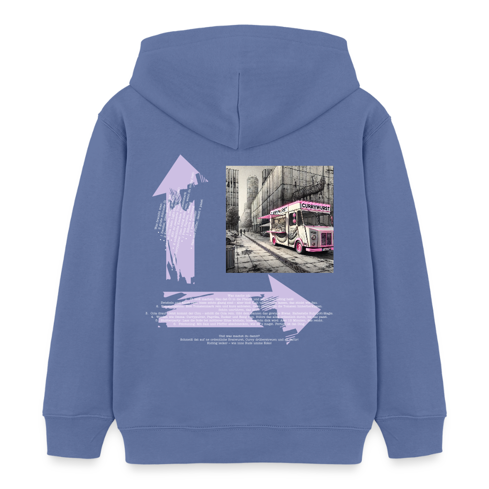Gastrokids Unisex Bio-Hoodie CW - Blau