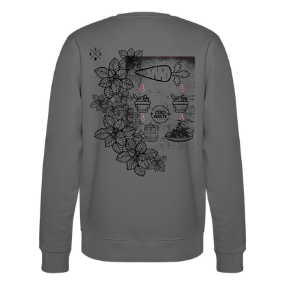 FINE.MAFI Unisex Bio-Sweatshirt Zero Waste Crew - Anthrazit