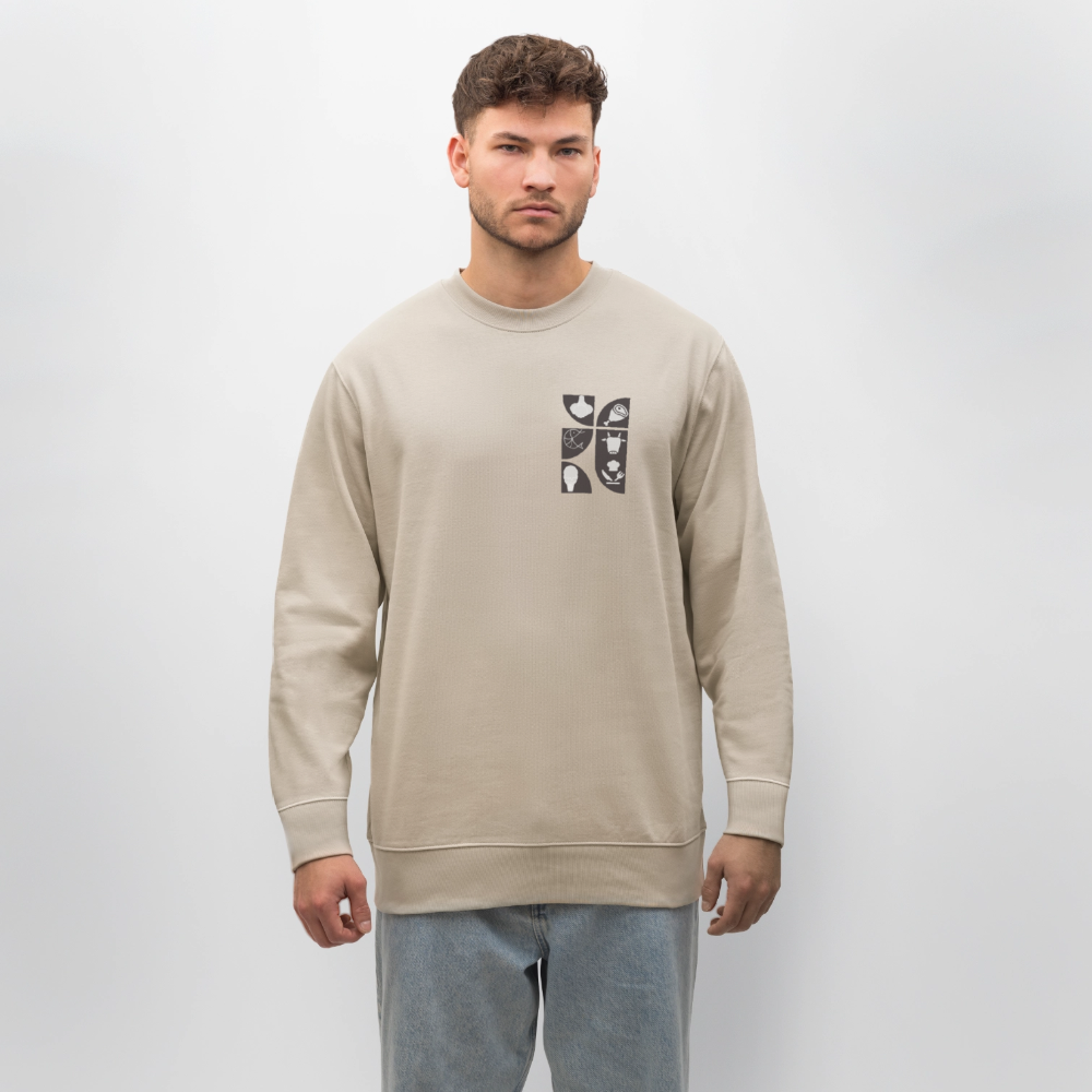 Food Couture Unisex Bio-Sweatshirt - Beige