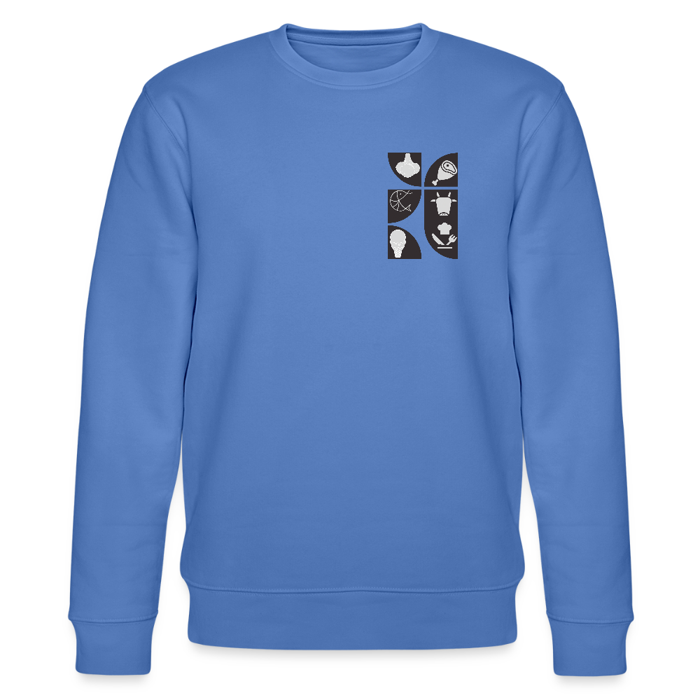 Food Couture Unisex Bio-Sweatshirt - Blau