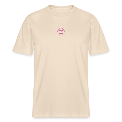 FOOD LOVE Relaxed Fit Unisex Bio-T-Shirt DIGGA - Naturweiß