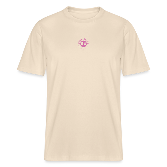 FOOD LOVE Relaxed Fit Unisex Bio-T-Shirt DIGGA - Naturweiß