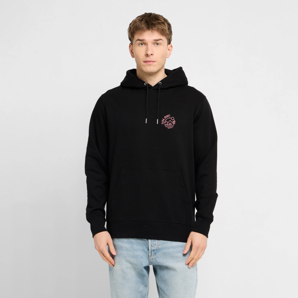 Vanlife Unisex Bio-Hoodie F.CK Normal - Schwarz