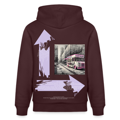 FOOD LOVE Unisex Bio-Hoodie CW - Maroon