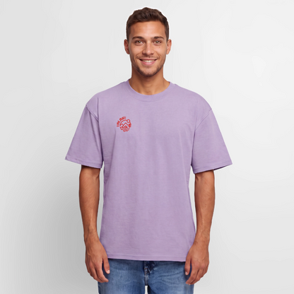 Vanlife Unisex Premium Oversized Bio T-Shirt Coffee - Lavendel