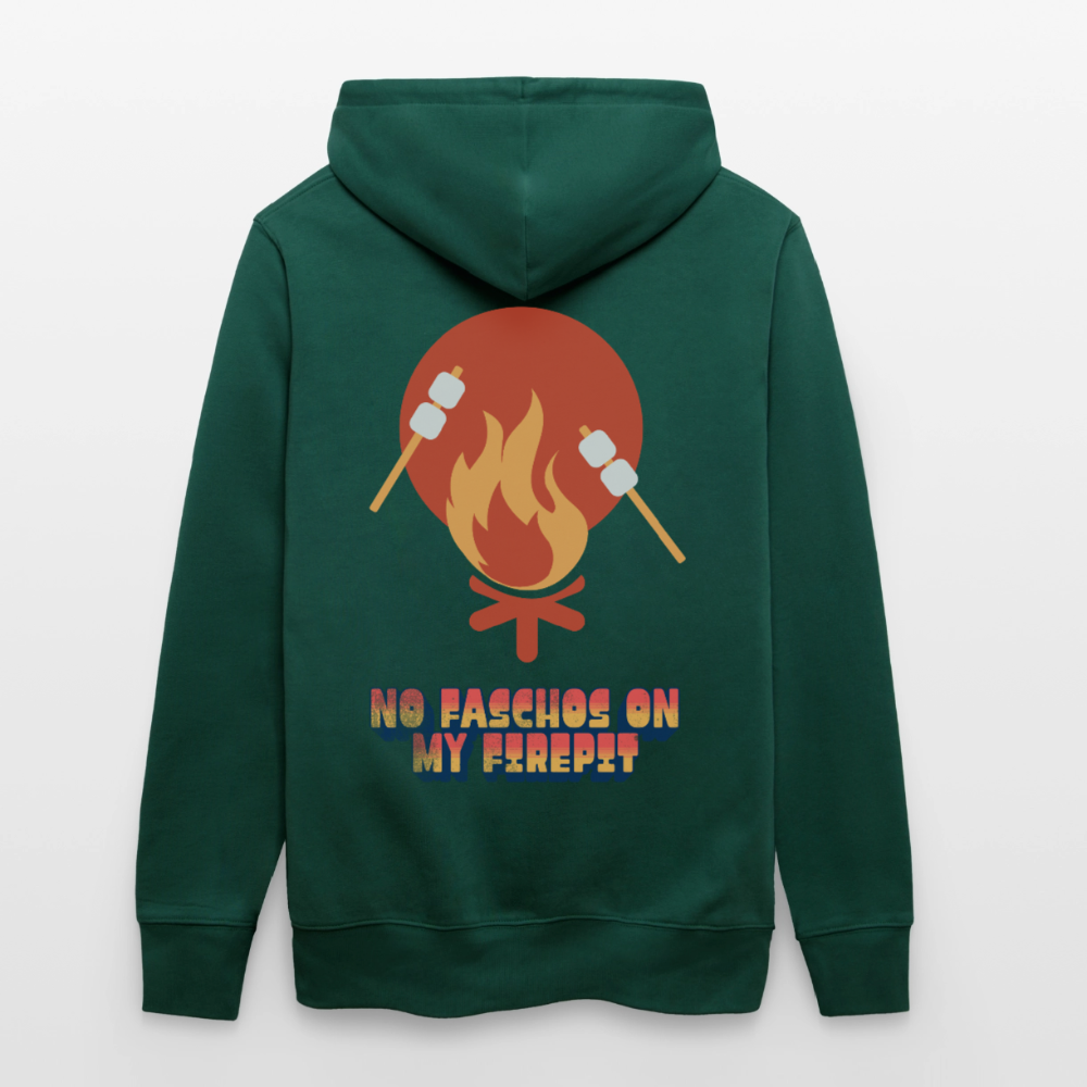 Vanlife Unisex Bio-Hoodie Firepit - Forest