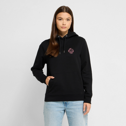 Vanlife Unisex Bio-Hoodie F.CK Normal - Schwarz