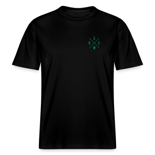 Fine.Mafi Relaxed Fit Unisex Bio-T-Shirt HSG - Schwarz