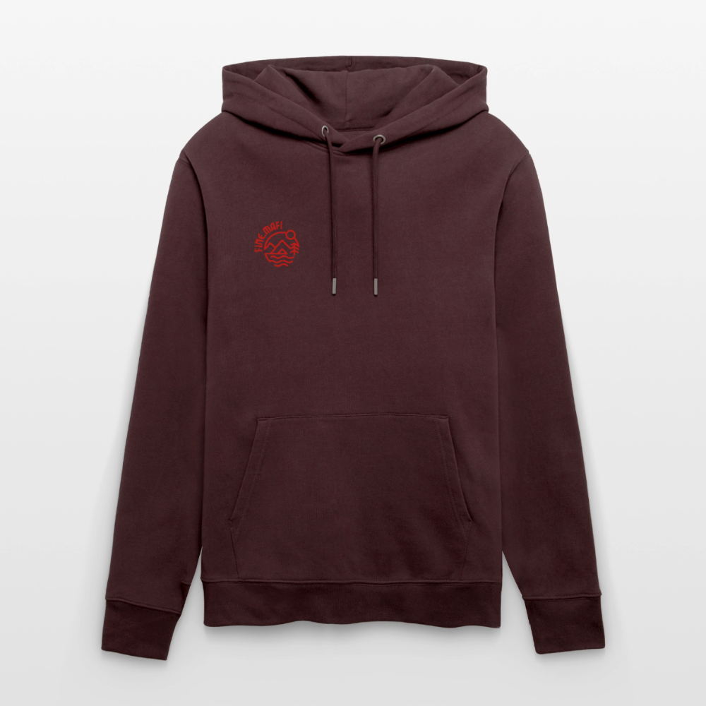 Vanlife Unisex Bio-Hoodie Coffee - Maroon