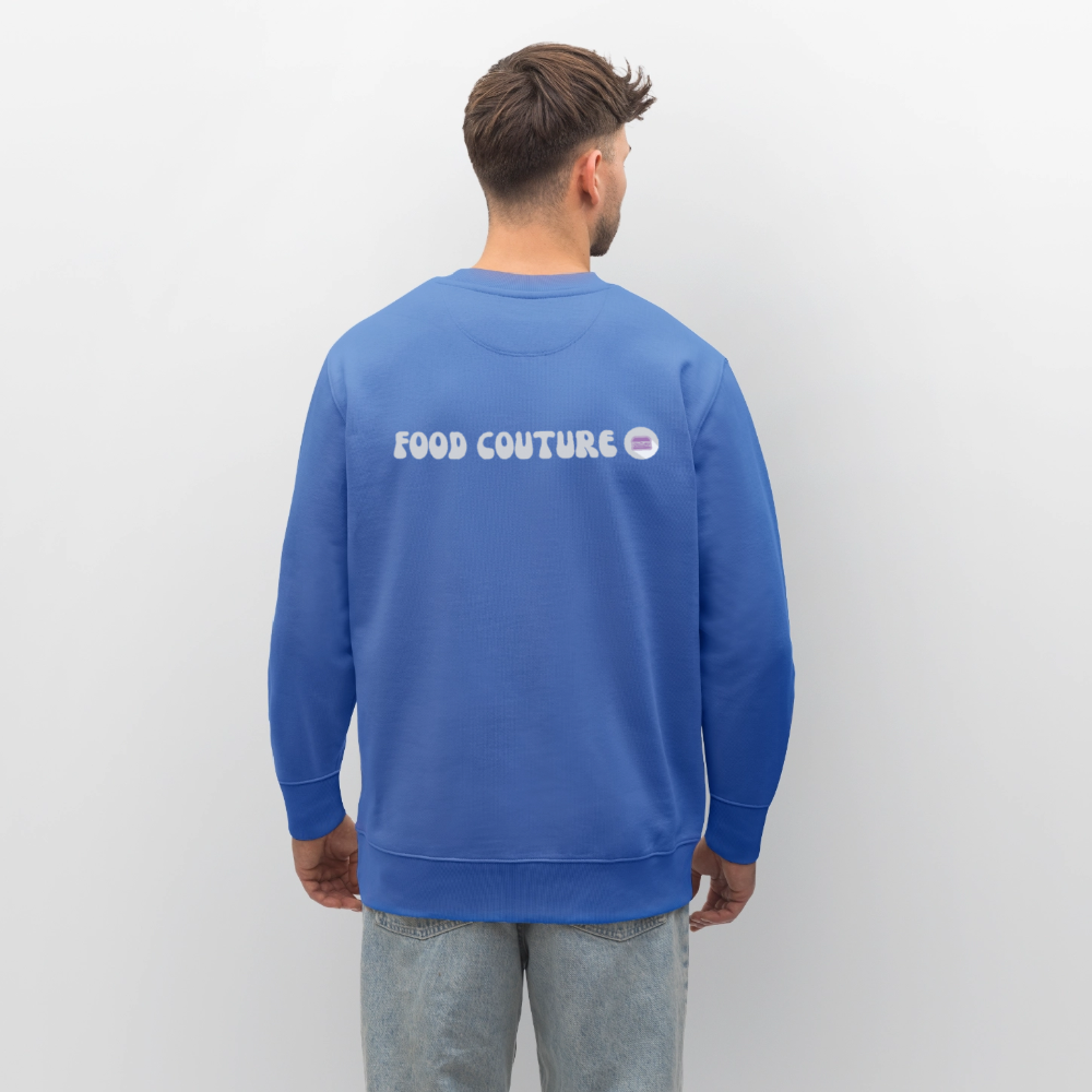 Food Couture Unisex Bio-Sweatshirt - Blau