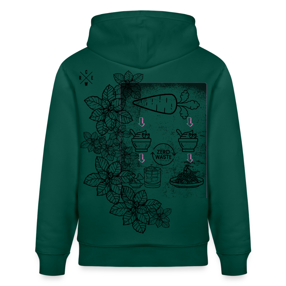 FINE.MAFI Unisex Bio-Hoodie Zero Waste - Forest