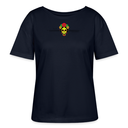 FOOD LOVE Frauen Bio-T-Shirt Guaca - Navy