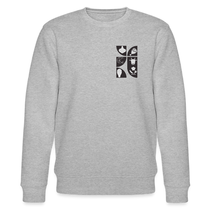 Food Couture Unisex Bio-Sweatshirt - Grau meliert