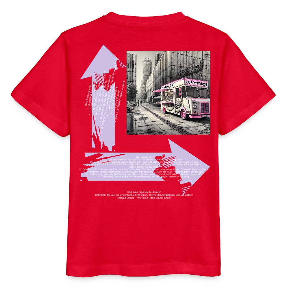 Gastrokids Unisex Bio-T-Shirt CW - Rot