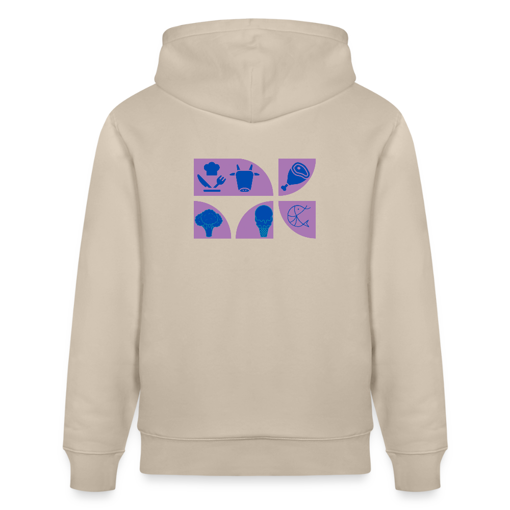 Food Couture Unisex Bio-Hoodie - Beige