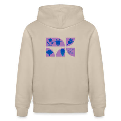 Food Couture Unisex Bio-Hoodie - Beige