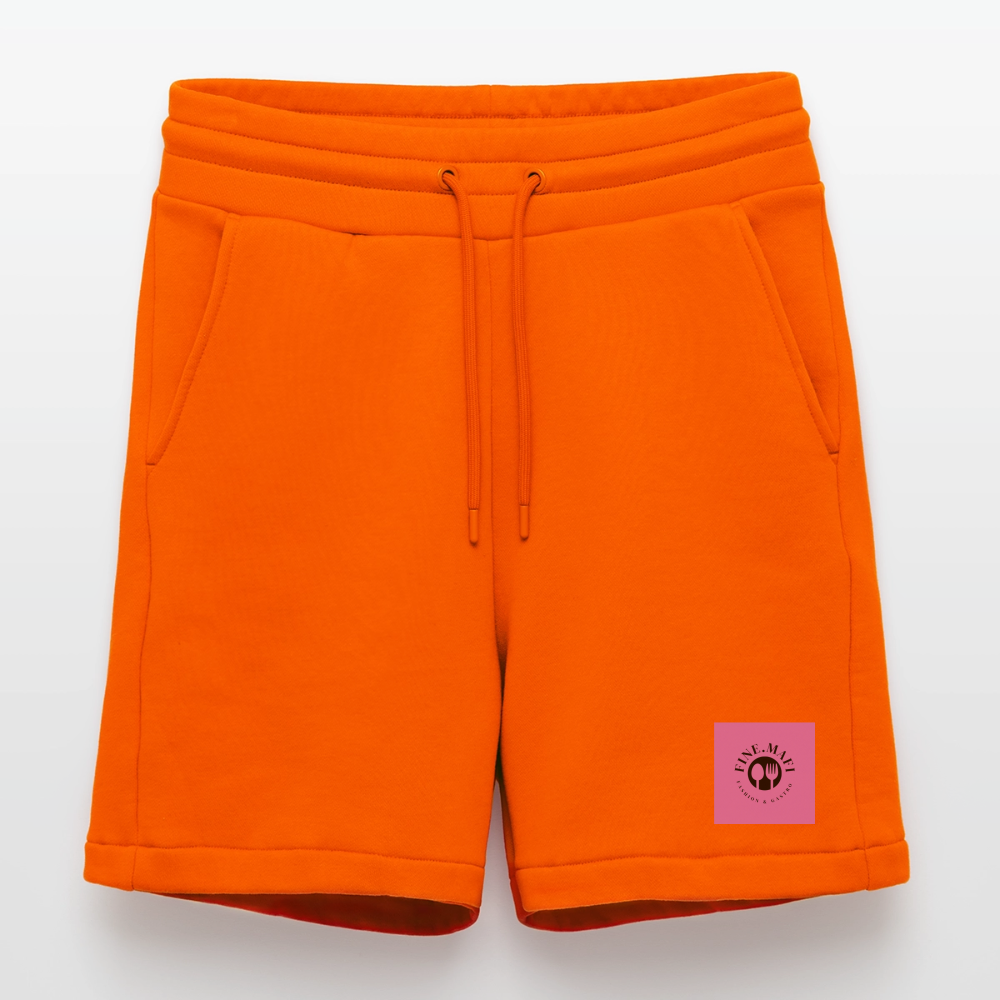 FINE.MAFI Organic Relaxed Shorts - SUNSET ORANGE