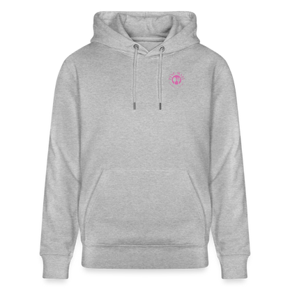 FINE.MAFI Unisex Bio-Hoodie Zero Waste - Grau meliert