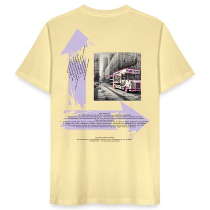 FOOD LOVE Männer Bio-T-Shirt CW - Creme