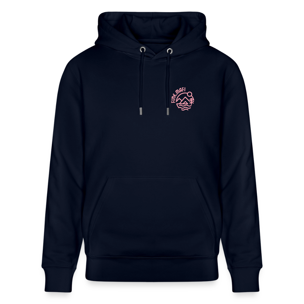 Vanlife Unisex Bio-Hoodie F.CK Normal - Navy