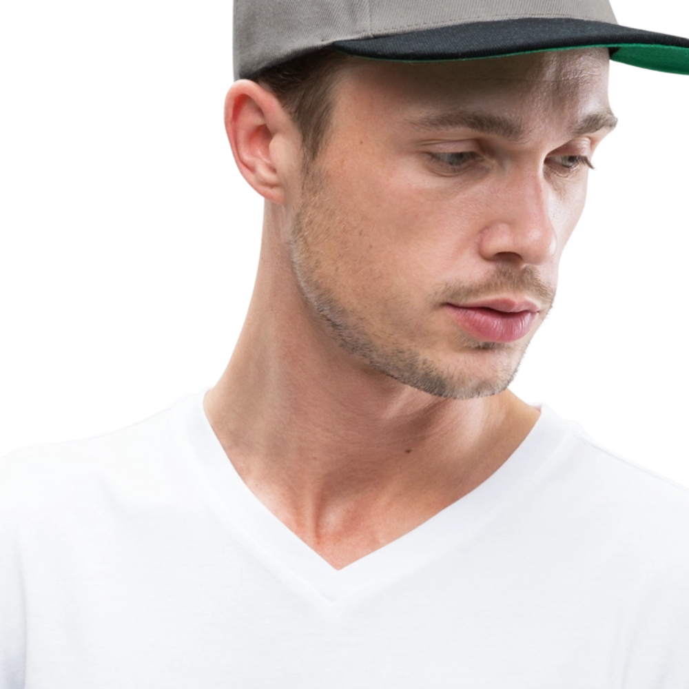 FINE.MAFI Crew Snapback Cap - Graphit/Schwarz