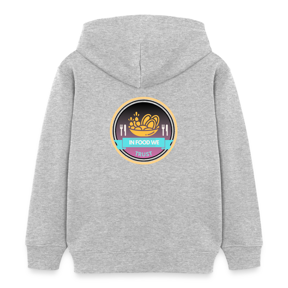Stanley/Stella Kinder Bio-Hoodie Mini Cruiser - Grau meliert