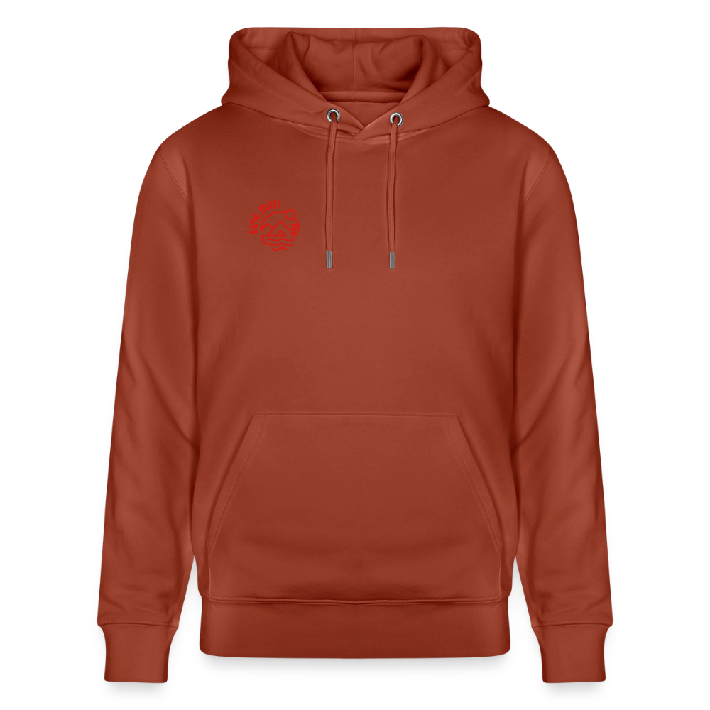 Vanlife Unisex Bio-Hoodie Coffee - Terrakotta