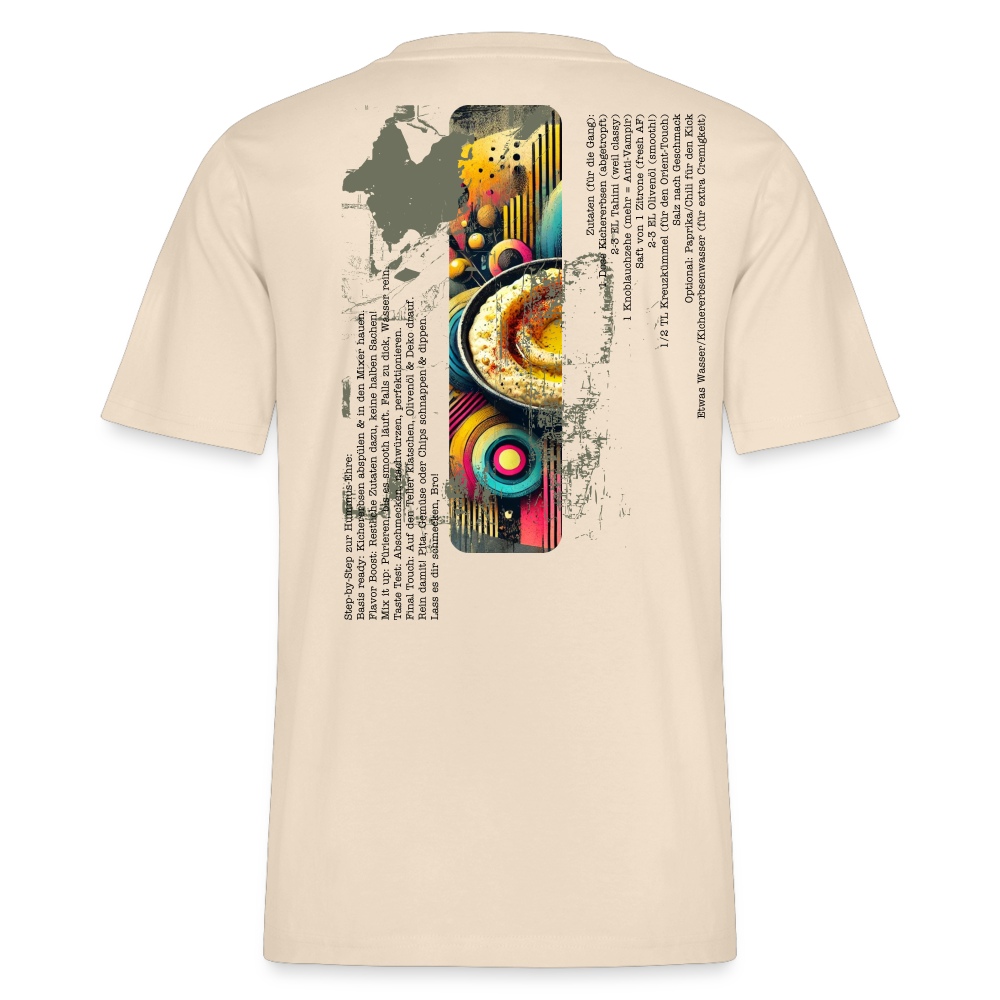 Stanley/Stella Relaxed Fit Unisex Bio-T-Shirt Hummus - Naturweiß