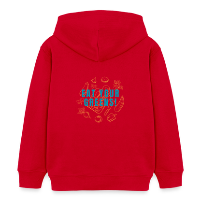 GASTROKIDS Kinder Bio-Hoodie CREW - Rot