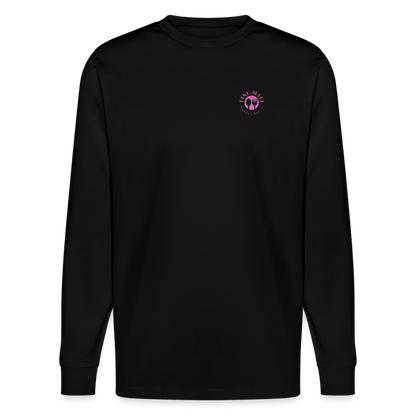 FOOD LOVE  Unisex Bio-Langarmshirt Digga - Schwarz