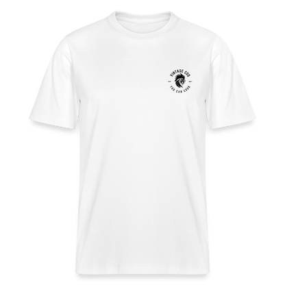 Bio Relaxed T-Shirt Coq au Vin - Weiß