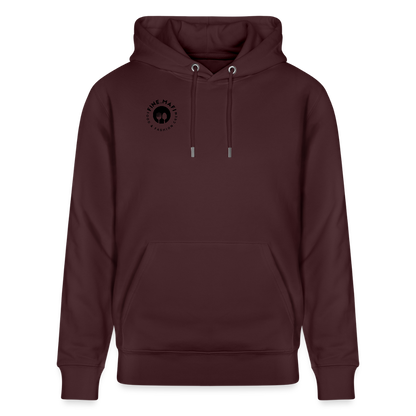 FINE.MAFI Relaxed Hoodie CREW - Maroon